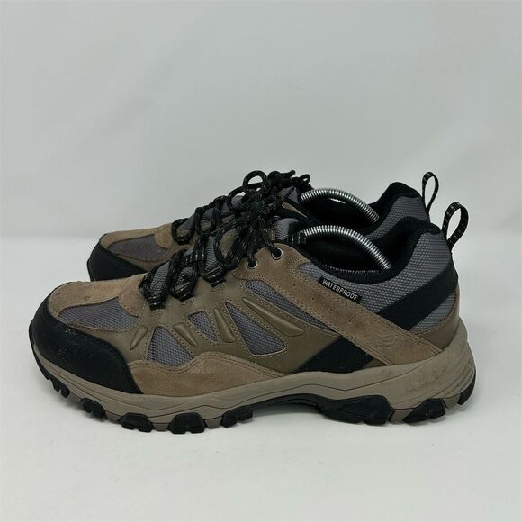 Skechers Men\'s Waterproof Memory Foam Hiking Boots Size 12 Trail Walking main image 10
